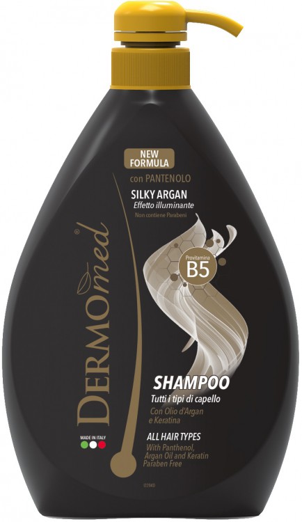 Dermomed šampon 1l s arganem | Kosmetické a dentální výrobky - Vlasové kosmetika - Šampony na vlasy